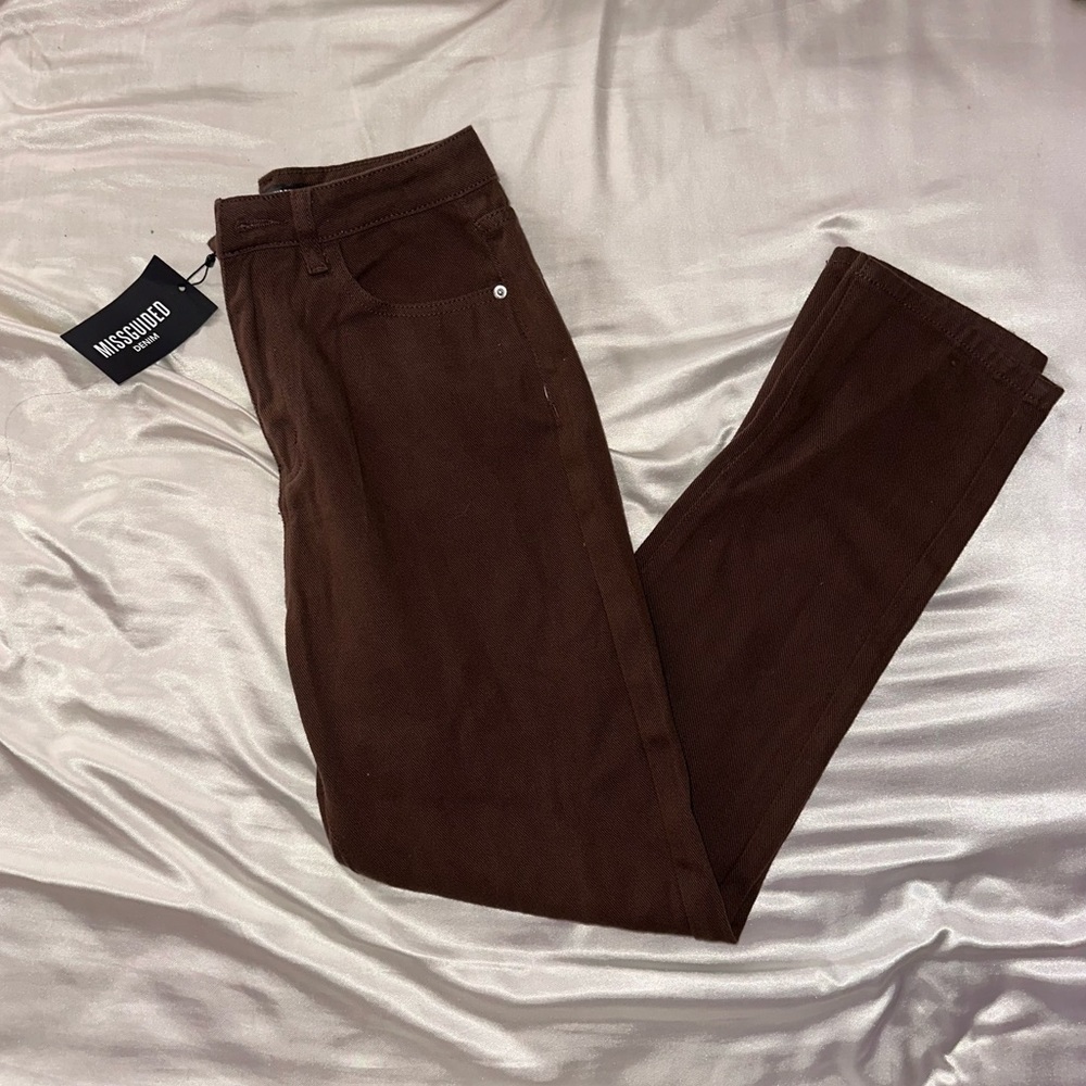 bnwt missguided straight leg jeans